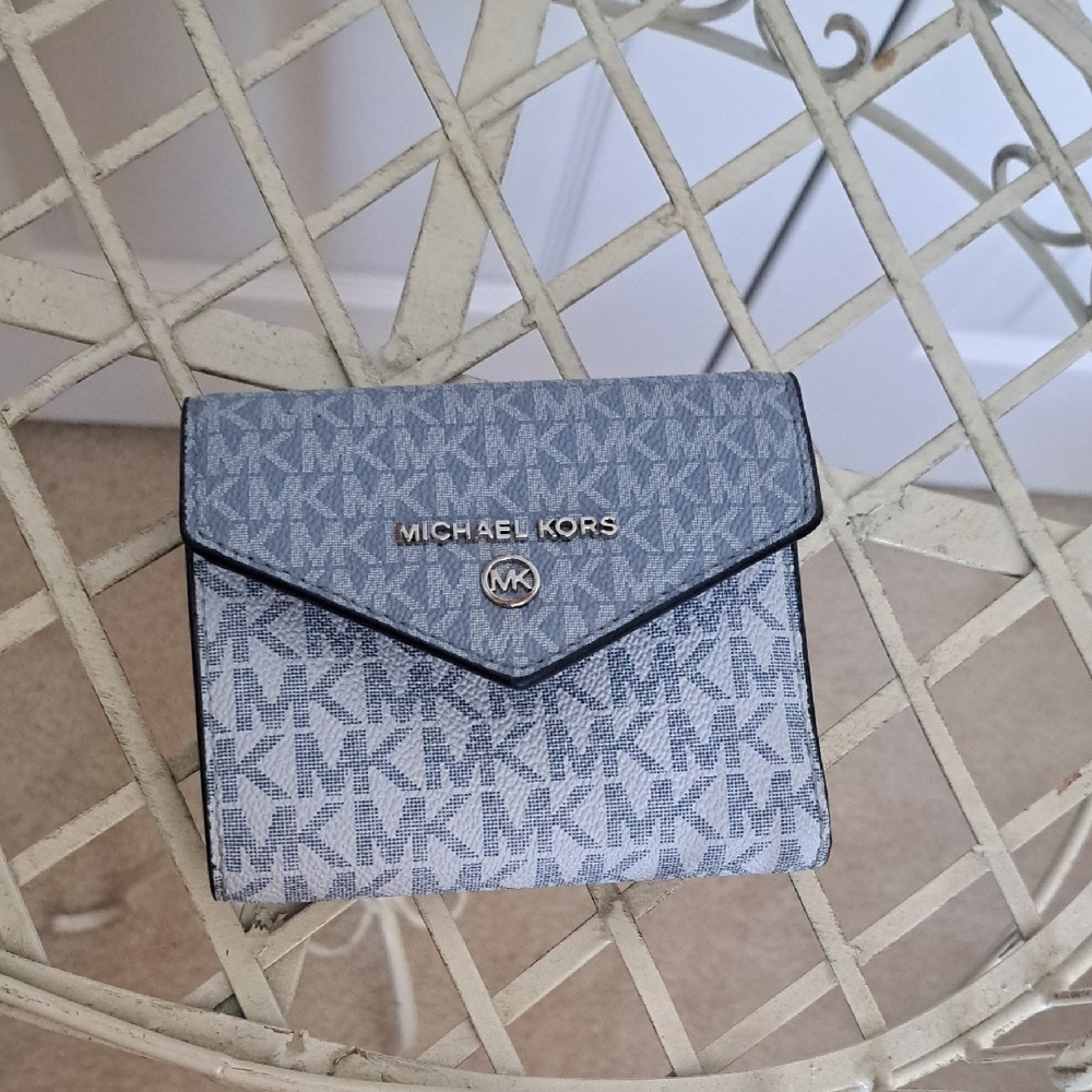 Michael Kors Blue Wallet